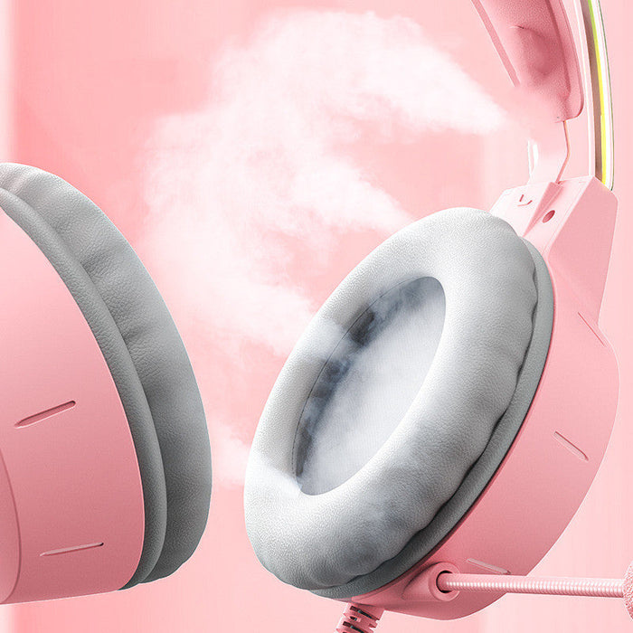Headset Fashion Light-emitting Wired Gaming Headset - for just $115.56! 