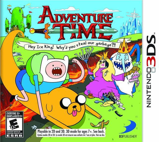 Adventure Time: Hey Ice King! Why'd You Steal Our Garbage?!! (Nintendo 3DS) - for just $0! 