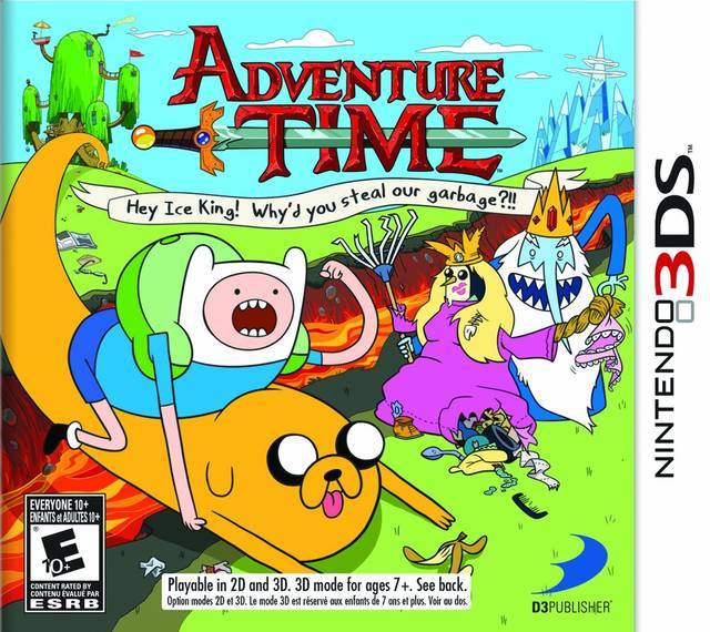 Adventure Time: Hey Ice King! Why'd You Steal Our Garbage?!! (Nintendo 3DS) - for just $0! 