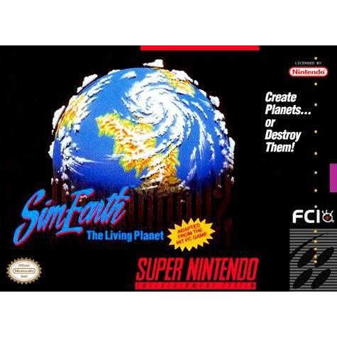 SimEarth the Living Planet (Super Nintendo) - Premium Video Games - Just $0! Shop now at Retro Gaming of Denver