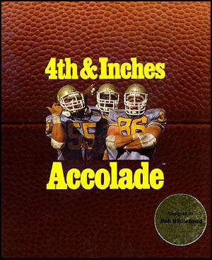 4th & Inches w/ Team Construction Disk (Commodore 64/128) - for just $0! 