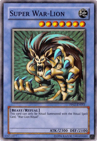 Super War-Lion [PP02-EN001] Super Rare - for just $0.20! 