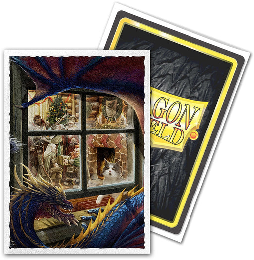 Dragon Shield: Standard 100ct Art Sleeves - Christmas Dragon (2019) - for just $0! 