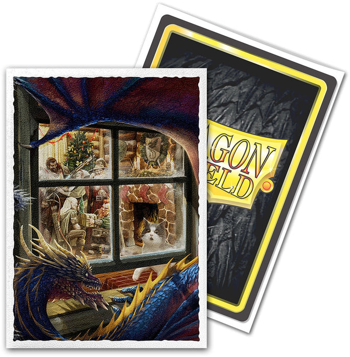 Dragon Shield: Standard 100ct Art Sleeves - Christmas Dragon (2019) - for just $0! 