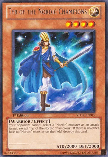 Tyr of the Nordic Champions [STOR-EN019] Rare - for just $0.10! 