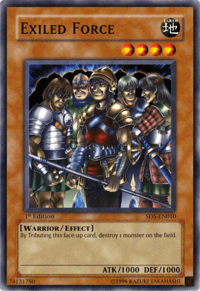 Exiled Force [SD5-EN010] Common - for just $0.25! 