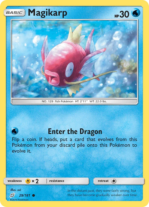 Magikarp (29/181) [Sun & Moon: Team Up] - for just $0.20! 