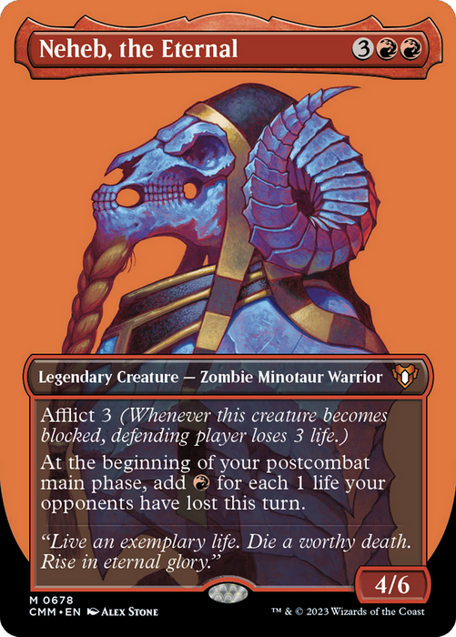 Neheb, the Eternal (CMM-678) - Commander Masters (Borderless) - for just $3.40! 