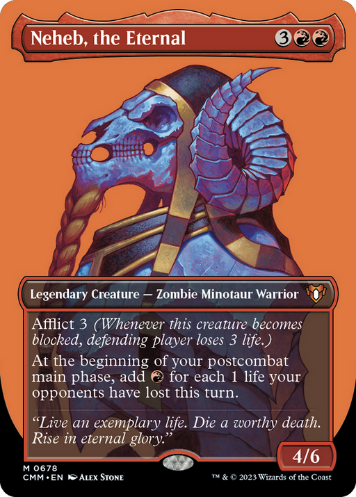Neheb, the Eternal (CMM-678) - Commander Masters (Borderless) - for just $3.48! 