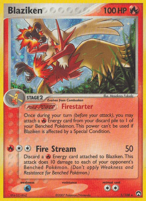 Blaziken (5/108) [EX: Power Keepers] - for just $11.65! 