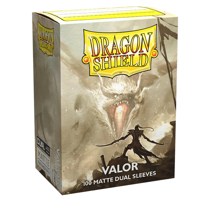 Dragon Shield: Standard 100ct Sleeves - Valor (Dual Matte) - Just $9.95! Shop now at Retro Gaming of Denver