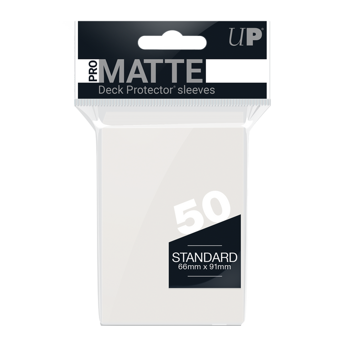 Ultra PRO: Standard 50ct Sleeves - PRO-Matte (Clear) - Just $0! Shop now at Retro Gaming of Denver