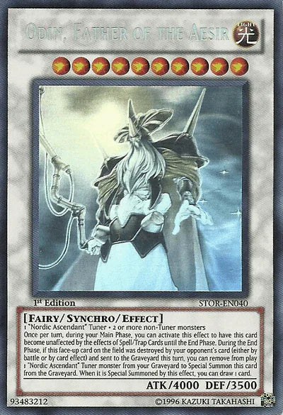 Odin, Father of the Aesir [STOR-EN040] Ghost Rare - for just $10.20! 
