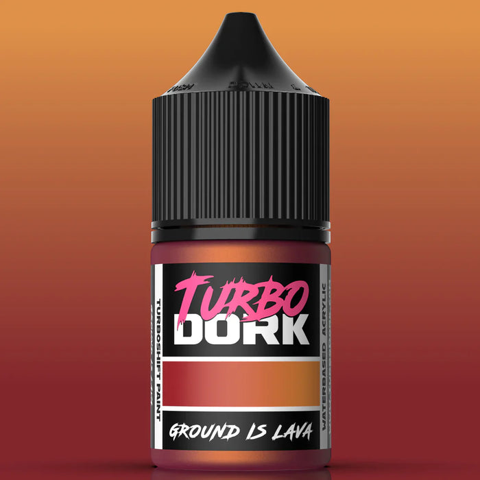 Turbo Dork: TurboShift Acrylic Paint - Ground Is Lava - for just $7! 