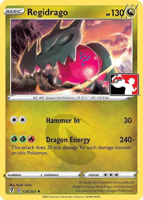 Regidrago (124/203) [Prize Pack Series One] - for just $0.35! 