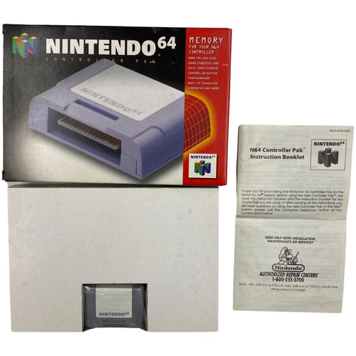 N64 Controller Memory Pak - Nintendo 64 - Premium Video Game Accessories - Just $32.99! Shop now at Retro Gaming of Denver