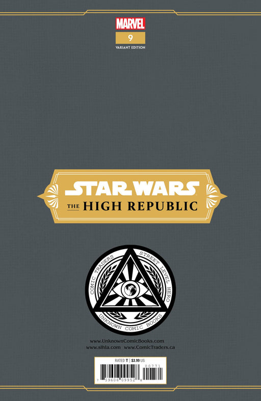 Star Wars High Republic #9 Unknown Comics Marco Turini Exclusive Var (09/01/2021) - for just $10! 