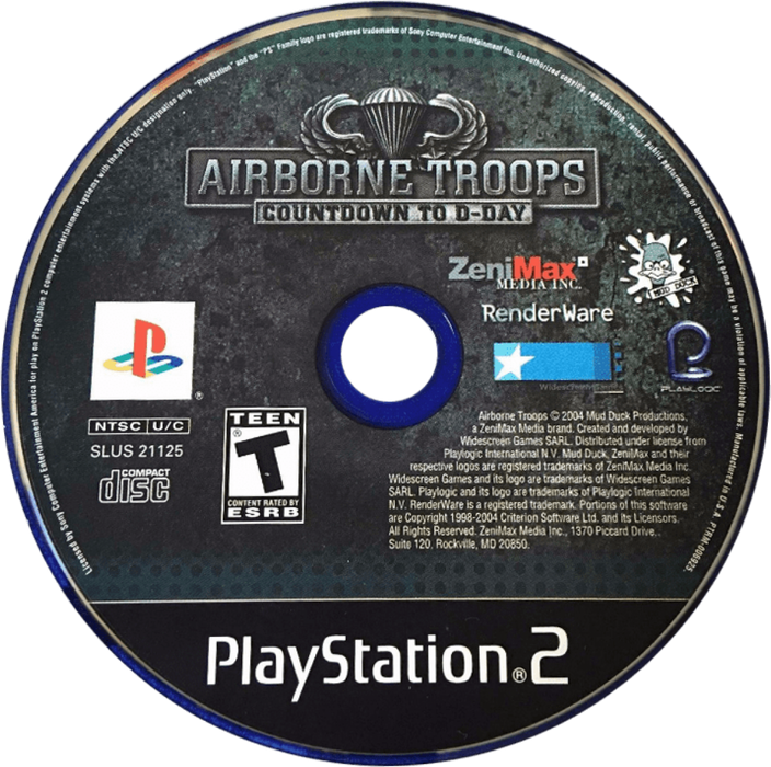 Airborne Troops Countdown to D-Day – PlayStation 2 (PS2) - for just $5.99! 