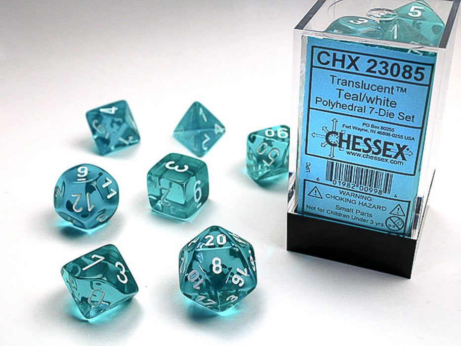 Chessex: Polyhedral Translucent Dice sets - for just $11.98! 