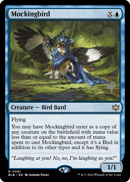 Mockingbird (PPBLB-061) - Bloomburrow Promos - for just $1.37! 
