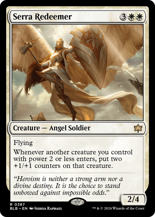 Serra Redeemer (BLB-387) - Bloomburrow - for just $0.07! 