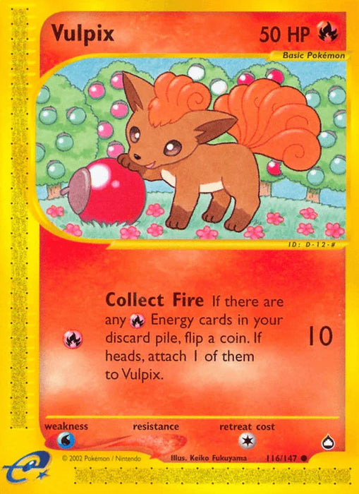 Vulpix (116/147) [Aquapolis] - for just $4.45! 