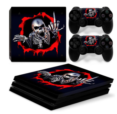 PS4 Pro Anti-Scrape Geometric Pattern Sticker | Durable Protection for Gaming Console - for just $25.94! 