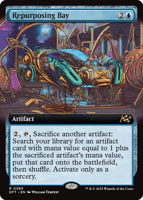 Repurposing Bay (DFT-380) - Aetherdrift: (Extended Art) - for just $0.24! 