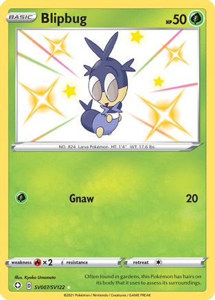 Blipbug SV007/SV122 - Shining Fates Shiny Vault Holofoil - for just $0.49! 