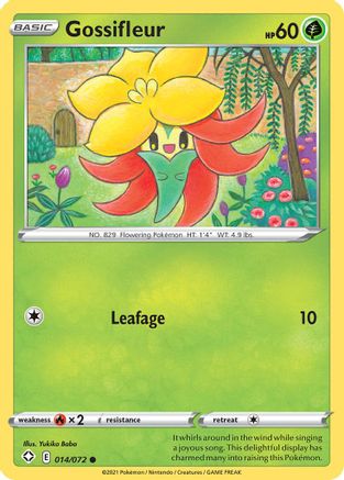 Gossifleur 014/072 - Shining Fates Reverse Holofoil - for just $0.05! 