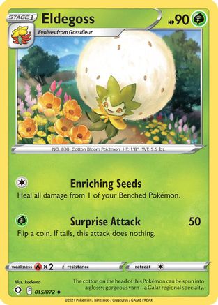 Eldegoss 015/072 - Shining Fates - for just $0.05! 