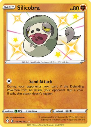 Silicobra SV070/SV122 - Shining Fates Shiny Vault Holofoil - for just $0.73! 