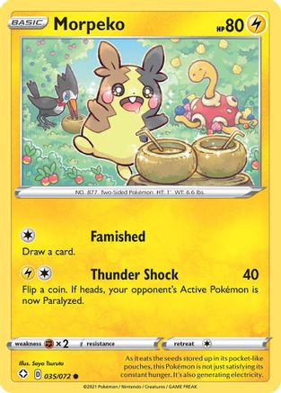 Morpeko () 035/072 - Shining Fates - for just $0.12! 