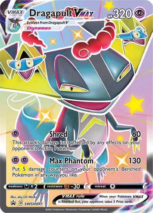 Dragapult VMAX (SWSH097) [Sword & Shield: Black Star Promos] - for just $1.15! 