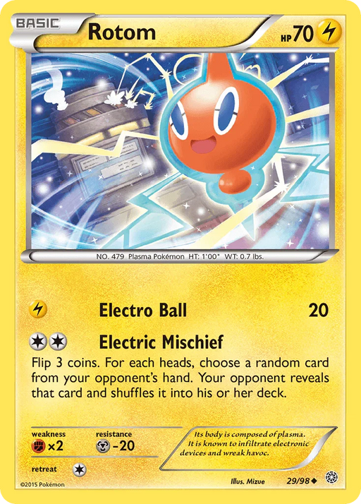 Rotom (29/98) [XY: Ancient Origins] - for just $0.10! 