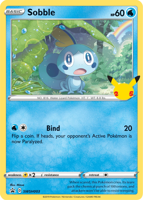 Sobble (SWSH003) [First Partner Pack] - for just $0.85! 