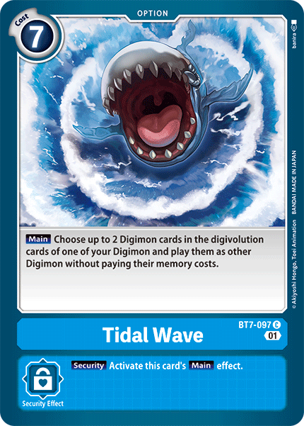 Tidal Wave [BT7-097] [Next Adventure] - Just $0.09! Shop now at Retro Gaming of Denver