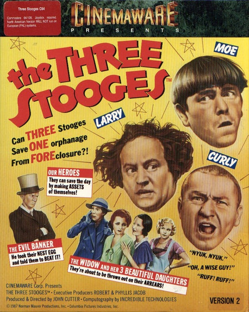 The Three Stooges (Commodore 64) - for just $0! 