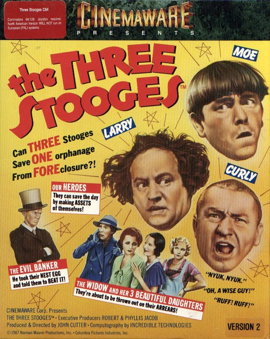 The Three Stooges (Commodore 64) - for just $0! 