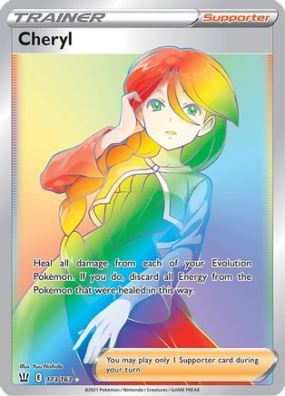 Cheryl (Secret) 173/163 - SWSH05 Battle Styles Holofoil - for just $3.48! 