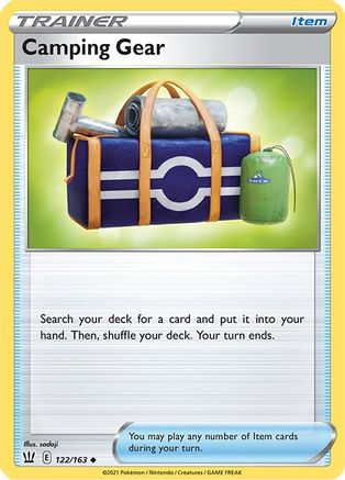 Camping Gear 122/163 - SWSH05 Battle Styles - for just $0.08! 