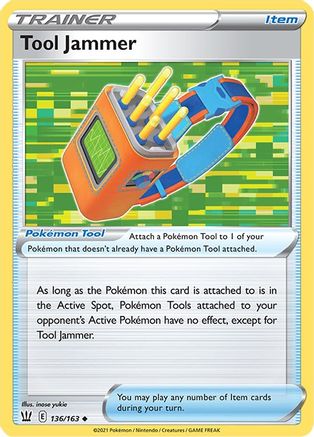 Tool Jammer 136/163 - SWSH05 Battle Styles - for just $0.08! 
