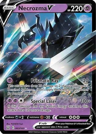 Necrozma V 063/163 - SWSH05 Battle Styles Holofoil - for just $0.82! 
