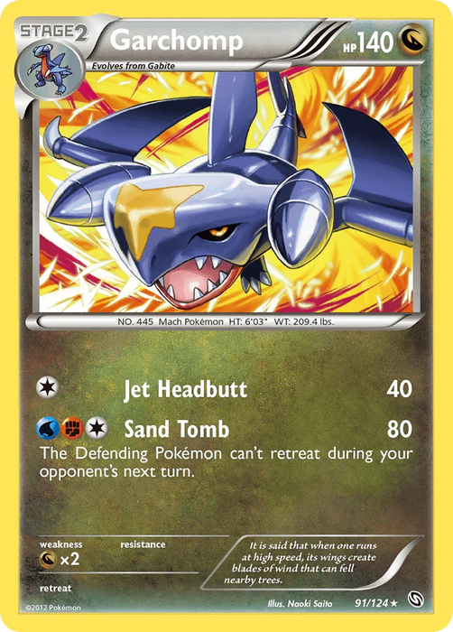 Garchomp (91/124) [Black & White: Dragons Exalted] - for just $0.70! 