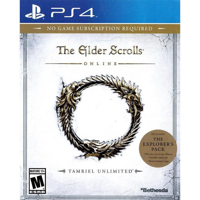 The Elder Scrolls Online: Tamriel Unlimited (Playstation 4) - Just $0! Shop now at Retro Gaming of Denver