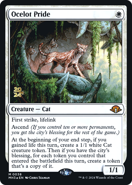 Ocelot Pride (PRE-038) - Modern Horizons 3 Promos Foil - for just $15.80! 