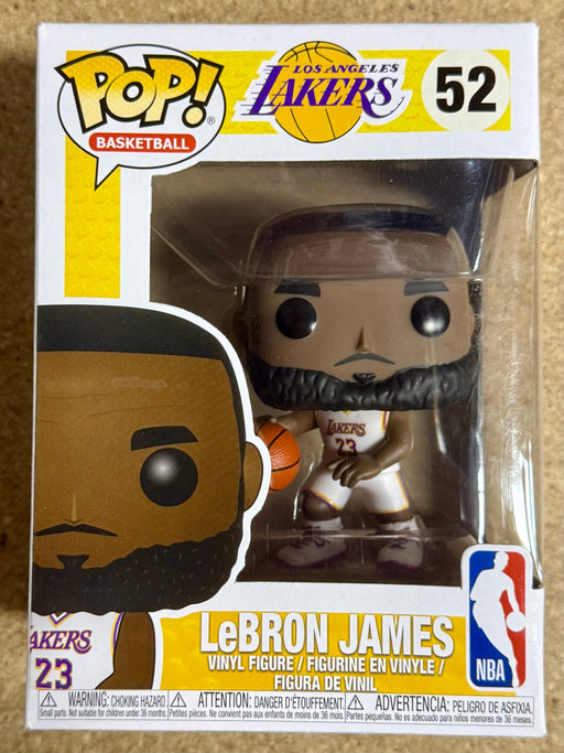 Funko Pop! Basketball Lebron James Dribbling #52 NBA Los Angeles LA Lakers - for just $10! 