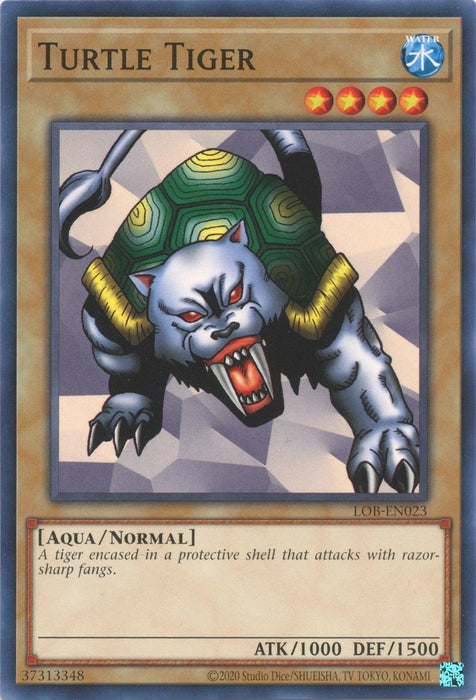 Turtle Tiger (25th Anniversary) [LOB-EN023] Common - for just $0.10! 
