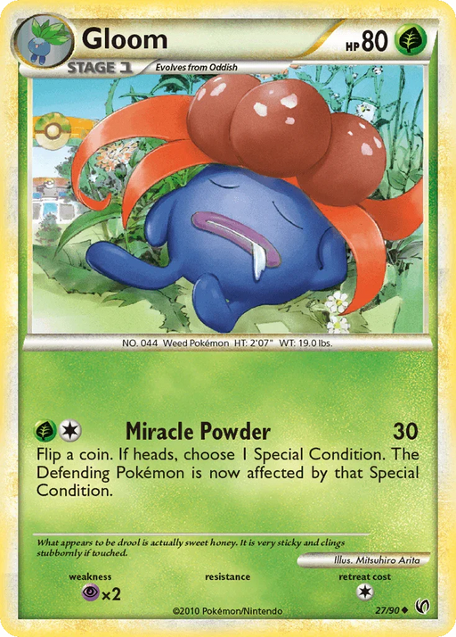 Gloom (27/90) [HeartGold & SoulSilver: Undaunted] - for just $0.45! 