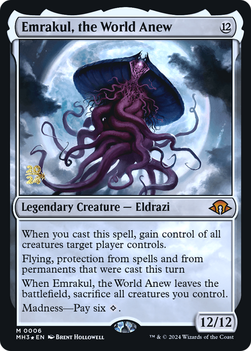 Emrakul, the World Anew (PRE-006) - Modern Horizons 3 Promos Foil - for just $4.09! 